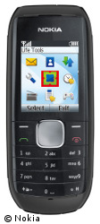 Das Hauptmen&uuml; des Nokia 1800 ist denkbar einfach strukturiert